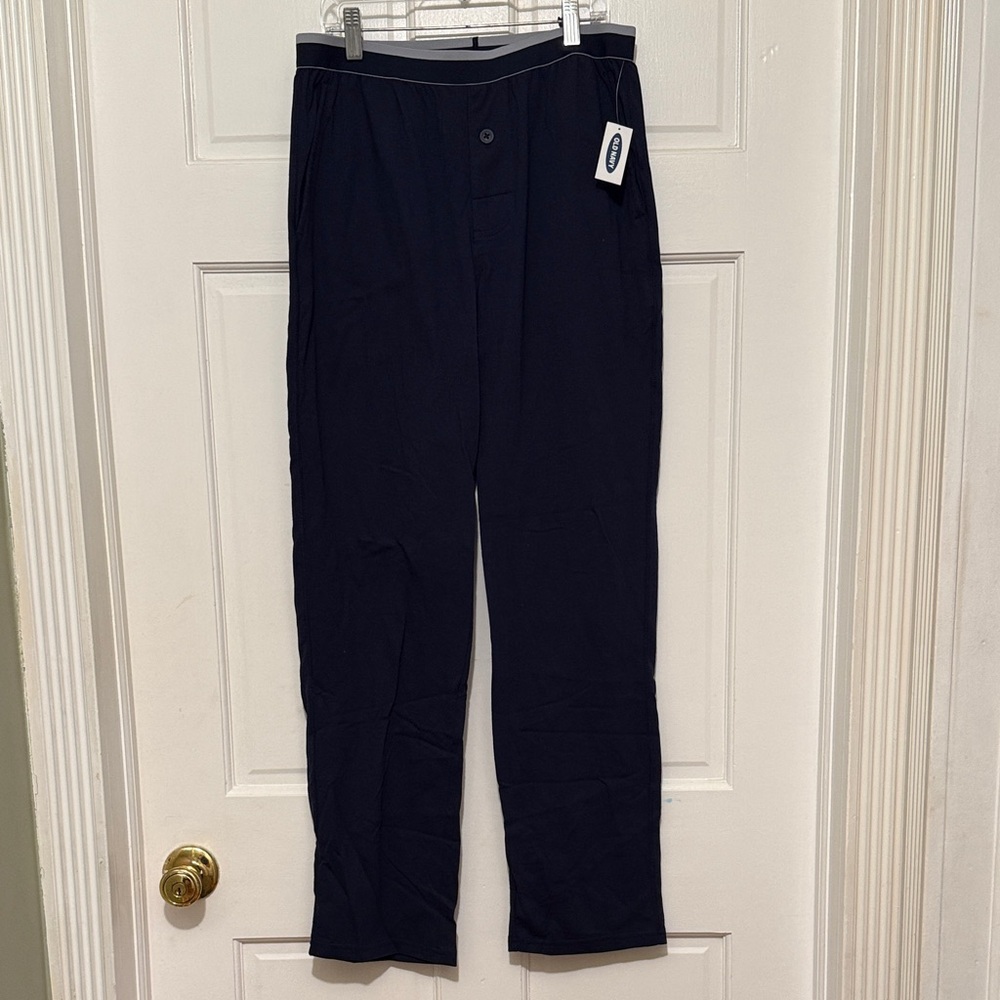 Old Navy Men's Dark Blue Pajama Sleep Pants